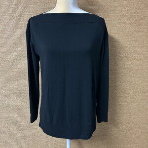 Lou & Grey Top Womens XS Black SignatureSoft